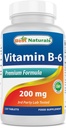 Terbaik Vitamin b6 200mg untuk Dewasa, 120 Tablet (120 Cacah (Paket 1))