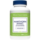 The Vitamin Shoppe Hawthorn Extract, dengan Standardized and Whole Hawthorn, Antioksidant yang Kuat yang Mendukung Kesehatan Kardiovaskular, Mendukung Kesehatan Seluler (300 Kasules)