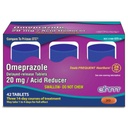 Ohm Omeprazole 20mg, 42 Delayed- Rilis Tablet, Acid Reducer for Freedment Heartburn, 24- Hour Relief Medicine, Helling Relieve Homach & Chest Discomfort (6 Weeks of Supply, 42, Count)