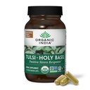 ORGANIC INDIA Tulsi Holy Basil Capsules - Holy Basil Extract - Holy Basil Leaf Suplement, Herbal Suplemen, Imune Dukungan, Stress Relief, Vegan, Gluten- Free, Kosher, Organik, Non-GMO - 90 Capsules