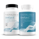 Theralogix OptiFlex Lengkap - 90- Day Suply - Glucosamin & Chondroitin Suplemen - Dukung Fungsi Gabungan Healthy - Suplemen Perempuan & Pria - NSF Disertifikasi - 180 Caps & 180 Tab