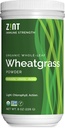 Zint Wheatgrass Powder, Organic (8 oz): Suplemen Dukungan Ammune yang Kuat, Sumber Seluruh Antioksidant Klorofil untuk Detox, Imunitas Booster