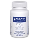 Insulasi murni CoQ10 30 mg 124; Koenzim Q10 Suplemen Energi, Antioksidan, Otak dan Kesehatan Cellular, Penyatuan, dan Dukungan Kardiovaskular * 124; 120 Kasules