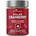9-in- 1 Pembunuh Cranberry Pil untuk Perempuan - UTI Pertahanan Blend dengan lngrediment Terpelajar Secara Clinis - 9 Ekstrak Traktur Uriner - Pine Bark, Propolis, Vitamin D & Lebih - 60 Fast-Acting Kapsul