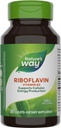Nature 's Way Riboflavin Vitamin B2, 400 mg per serving, Pack of 3