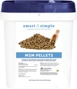 Smart & Simple MSM Pellets = 124; Membantu Manage Effects of Stress 124; PirSuplement Aids in Cellular and Tissult Strengthening: 124; 56 Servings 124; 2.4 lb Bucket