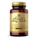 Solgar Vitamin E 670 mg (1000 IU), 180 Softgels - Natural Antioksidant, Skin & Imune System Support - ally- Sourced Vitamin E - Gluten Free, Dairy Free - 180 Servings
