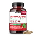 Ashwagandha Kompleks dengan L- Theanine, Turmeric, Rhodiola & St. John 's Wellness - Herbal Blend for Daily Wellness - 240 Capsules