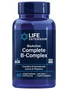 Ekstensi Hidup BioAktif Kompleks B- Hati, Otak, dan Nerve Dukungan, Energi Sehat, Metabolisme, Kompleks B Lengkap, 60 Kapsul Vegetarian