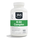365 oleh Whole Foods Market, Vitamin B-50 Kompleks, Vegan, 180 Kapsul