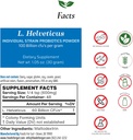 Makanan untuk Gut Lacleciillus Helveticus Powder Probiotic 100 Miliar cfu 's 124; Tidak ada Addolicm 124; Direct dari Manufaktur; Tidak ada Third-Party Storage 124; Imune Dukungan 124; L. Helveticus 14; 30 Grams (1.05 Oz)