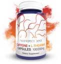Nootropics Depot Caffeine L- Theanine Capsules 124; 180 pil 124; Berisi 100mg Caffeine dan 200mg dari L- Theanine 124; Brain Booster 124; Pendukung Energi 124; Increase Mental Fokus + Alertiness 124;