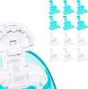 FireAnt Silicone Salt Pads Isi Kompatibel dengan Navage Nasal Care, Actemplacemories Penggantian Saline Replacements, Operasi Mudah (12 Pack - Putih 6 + Biru)