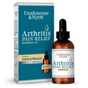 Frankindusk dan Myrrh Arthritis Relief Rubbing Oil - Arthritis Pain Reliever dengan Frankindour Essile untuk Sciatica, Lower Back, Neck, Hands, Jouders dan Shoulders, 2 Fl.oz. - 1 Pack
