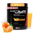 JYM Tambahan Sains Post JYM Aktif Matriks Mandarin Orange Amino Recoder Creatine HCL, BCAA, Glutamine, Carnitine, Taurine for Strength, Repair, Performance 30