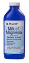 Milk of Magnesia Saline Laxative - Original Flavor - Effective Overnight Relief - Stimulant- Free, Sugar- 16 Fl Oz