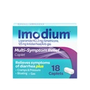 Damodium Multi- Symptom Relief Caplets, Loperamide Hydrochloride & Simeticon Antial Diarrheal untuk The Relief of Diare, Gas, Bloting, Cramps & Pressure, HSA / FSA Elisable, 18 ct