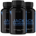 Laboratorium rize - Jack Hammer Libido Booster Suplemen untuk Men, Powerful All Natural Formula untuk Improve Performance (180 Kapsul)