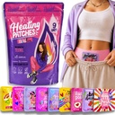 Periode Hauncing Pad for Cramps - Titik untuk Remaja, Tweens, Perempuan, dan Wanita Esensials Hal-Hal Yang Bisa Disposable Feating Patches untuk Menstrual Cramp Pain Relief, Terapi Panas Portabel