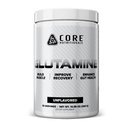 Core Nutronionals Glutamine Amino Acid 124; Enhance Recovery & Restore L-Glutamine Levels 14; Hambage, Muscle Build, Gut Health 124; 60 Servings (Unflashing)