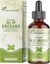 Affects Oregano Oil Drops for Imune Support & Gut Health. Vegan, Non- GMO, Sugar Free & Gluten Free Organic Wild Mediterania Oregano Oil dengan Organic Ekstra Virgin Oil - 1 Fl Oz 30 Ml