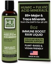 Raw Liquid Mineral - Organic Humic Acid & Fulvic Aci- Major & Trace Minetrals & Electrolytes Supplemen - Plant - Based for Imune, Gut & Detox Dukungan (8 oz)