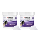 Zymox Advanced Enzymatic Wipes for Dogs and Cats - for Dirty, Waxy, Smelly Ears - Premium Power Ear Cleaner Wipes - Non-Irricting - Hypoallergenic (100 Pack of 2)
