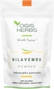 YOGIS HERBS Nelavembu Powder - Andrographis panyeculata (Green Chiretta / Kalmegh) - 100%% Natural & Pure Herbal Support Ammune, Dukungan Kesehatan Liver & Digetical Wellness (3.5 oz)