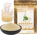 100% Tanaman Alam Murni Psyllium Powder Organik Guar Gum, Busi Baking Keto, Meal Pengganti Poader, Powder Fiber Psyllium, Dietary Fiber 100g / 3.52oz