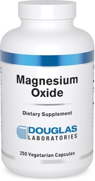 Douglas Laboratorium Magnesium Oxide 124; Mendukung Fungsi Jantung Normal dan Formasi Tulang * 124; 250 Kapsul