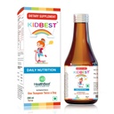 HealthBest Appetite Booster untuk Anak 3-13 Yrs dengan L- Lysine & B Vitamin Syrup, Membantu Berat Wrup, Pineapple Flavor, Meningkatkan Hunger, Appetit Stimulant, 200ml