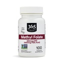 365 oleh Whole Foods Market, Metil Folate, 100 Count