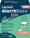 DiarrhEase Kids - A Safe, Drug Free and clinical Tested postbiotic Strain That Shortens The Durasi Occasional Diarhead - Bekerja Alami dengan Tubuh Anak Anda, 24 Count