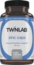 Twinlab Zinc Caps - Dukungan kekebalan, Metabolisme, Skin Care, 100 Kapsul