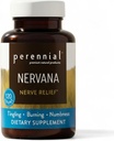 Perennial Nervana - Herbal Nerve Dukungan & Mood Keseimbangan Formula 124; Tanaman Berbasis Blend dengan Lavender, Passionflower, Corydalis, Lobelia & Prickly Ash Bark 124; 120 Vegetarian Capsules 124; 40-Day Supply