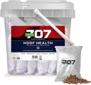 Formula 707 Hoof Health Equine Suplement, Daily Fresh Packs, 56 Day Supply-Biotin, Acids Amino, dan Minestrace to Improve and Dukung Healthy Horse Hooves