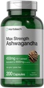 Horbäach Ashwagandha Supplement Non- GMO, Gluten Free