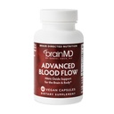 BRAINMD Advanced Blood Flow - 60 Vegan Capsules - Dukungan Nitric Oxide untuk The Brain & Body - Gluten Free - 30 Servis