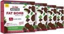 SlimFast Keto Fat Bomb Snack Cup, Mint Chocolate, Keto Snacks for Weight Loss, Loss Lost dengan 0g Ditambahkan Sugar, 14 Count Box (Paket 4)