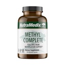 NutraMedix Metil Complete - Complete Methylation & Energy Support Kapsul - Vitamin B2, B6, B12 & Folate - dengan Creatine Monohydrale & Betaine Anhidlous (120 Count)