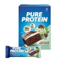 Murni Protein Bars, Protein Tinggi, Makanan Nutrisi untuk Mendukung Energi, Gula Rendah, Bebas Gluten-, Chocolate Mint Cookie, 1.76oz, 6 Pack