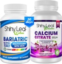 Baritric Multivitamin dengan Iron Once- A Day dan Cherry Chewable Calcium Citrate untuk bedah Post Bariatric termasuk Gastric Bypass dan Sleeve (1 Bulan)