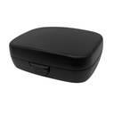 Portable Storage Carrying Case for All Brand Hearing Aid Amplifier / PSAP / BTE / ITC / RIC / RITE (Black)