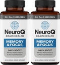 NeuroQ Memory & Focus - Boosts Cognitive Performance & Brain - Neuroprotective Formula oleh Dr. Dale Bredeen - Gotu Kola Phoshatidyserine & Propolis - 60 Capsules (Paket 2)