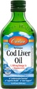 Carlson Cod Liver Oil, Norwegia, Natural, 1.100 mg Omega- 3s, 250 mL