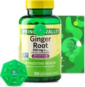 Ginger Root 550 mg, 100 Vegetarian Capsules dengan Bundle Exclusive Vitamin & Mineral - A to Z - Lebih baik Ligth & Spring Guide