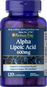 Puritan 's Pride Alpha Lipoic Acid 600 Mg, 120 Count