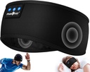 MUSIK Tidur Headphone Bluetooth 5.4 Headband, Sports Wireless Earphones Sweat Resistan Earbuds Sleeping Headphone with Ultra- Tin HD Spesen Speaker for Workout Cool Gadgets Unique Gifts