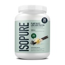 Isopure Plant-Based Protein Powder, Laktosa Free, Gluten Free, With Iron, Vanilla, 20g Plant Protein Per Serving, 1.23 Lbs, 20 Servis