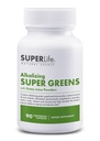 100% Organik Alkalying Super Greens - Superfood w / Alfalfa, Barley & Wheat Grass, Matcha & Chlorella - Sumber Alam Phytonutrients & Chlorofil 124; Promotes pH Body Balance & Detox 124; 90 Capsules